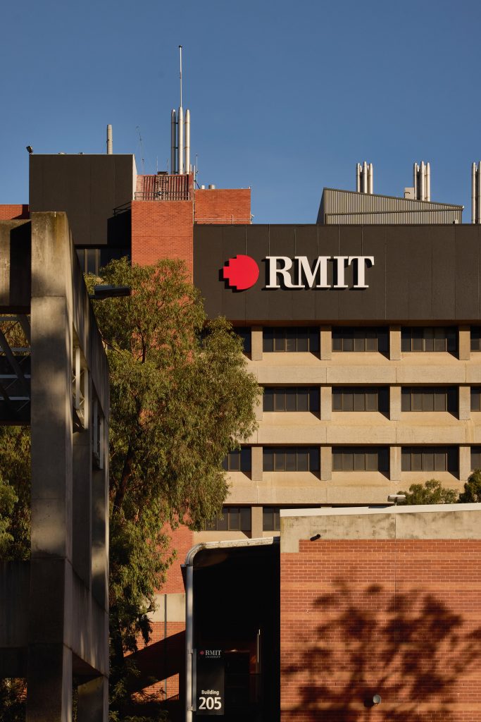 RMIT Building 201 Sky Signs.